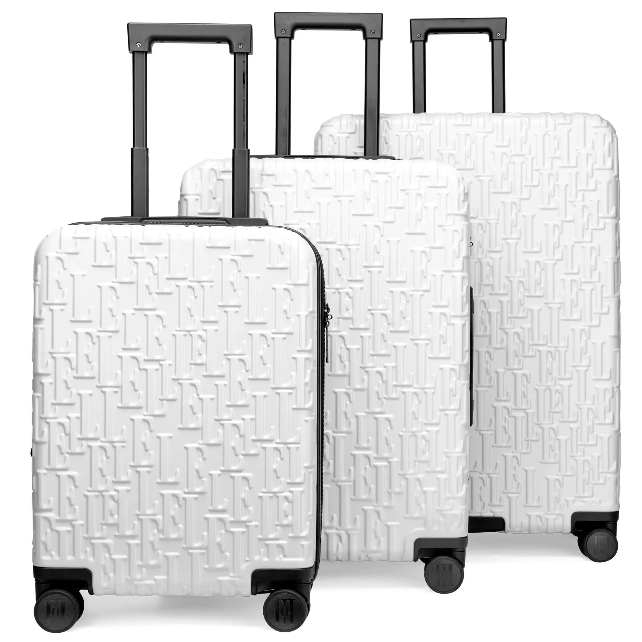 3 Piece Expandable Monogram Luggage Set