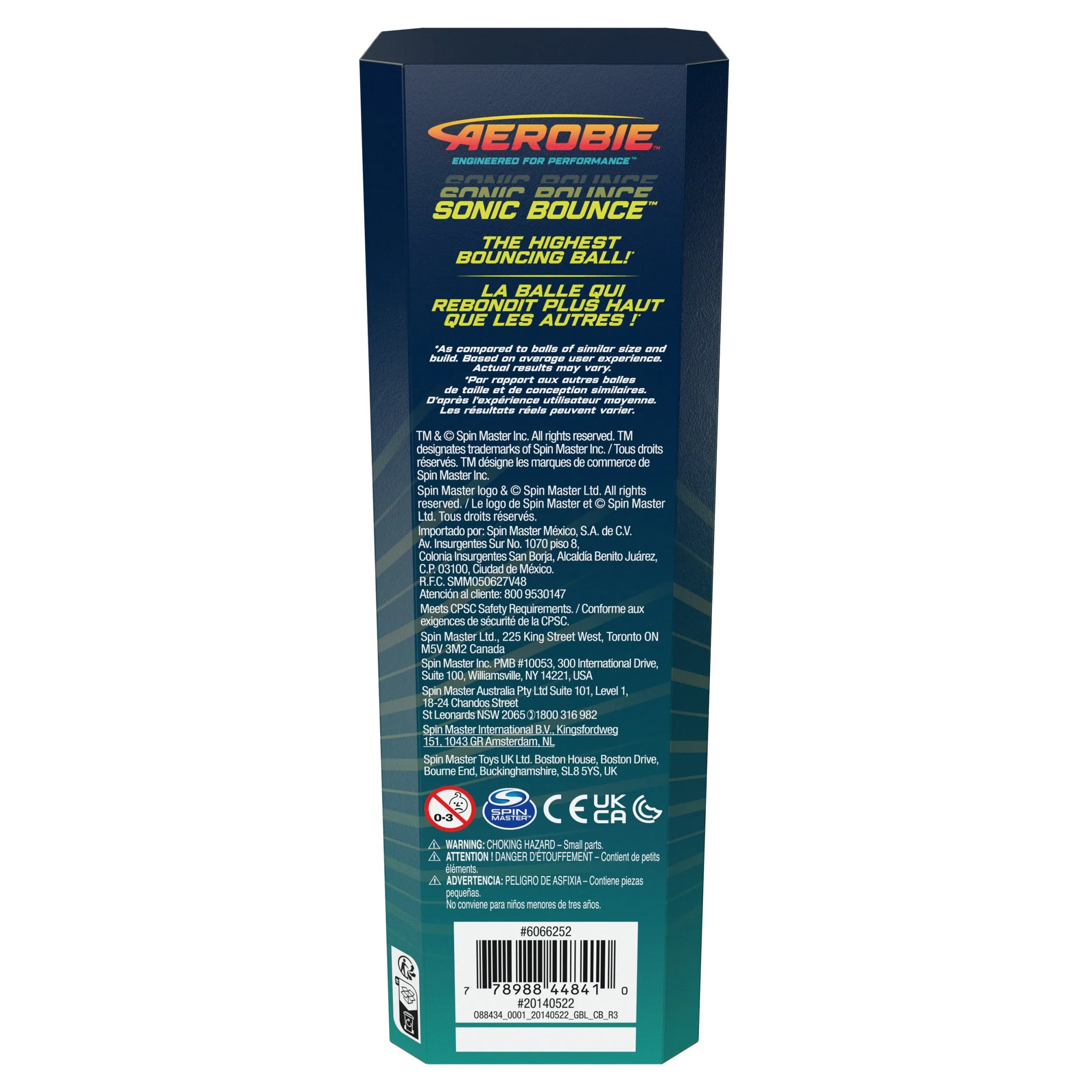 Aerobie Sonic Bounce Ball 3-Pack