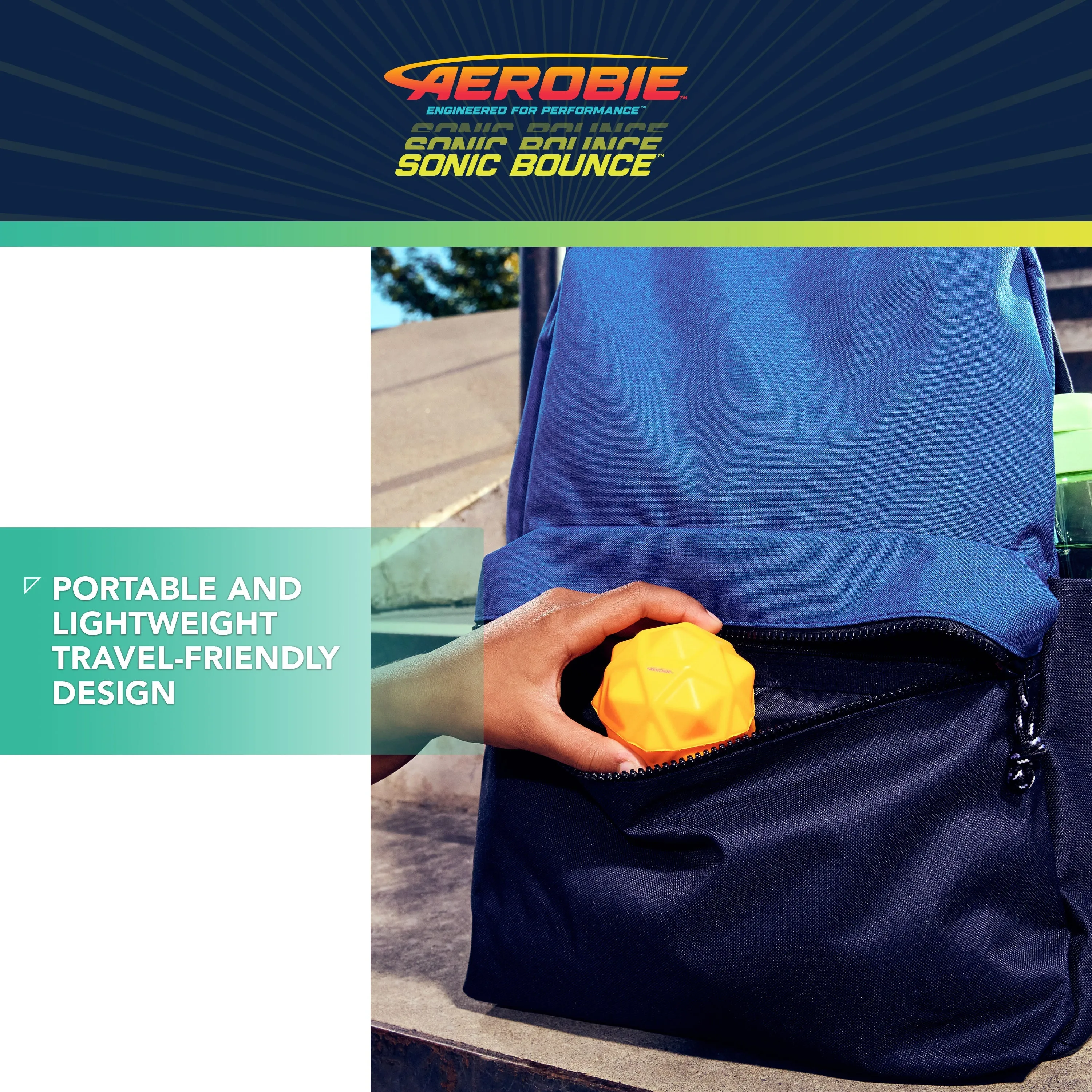 Aerobie Sonic Bounce Ball 3-Pack