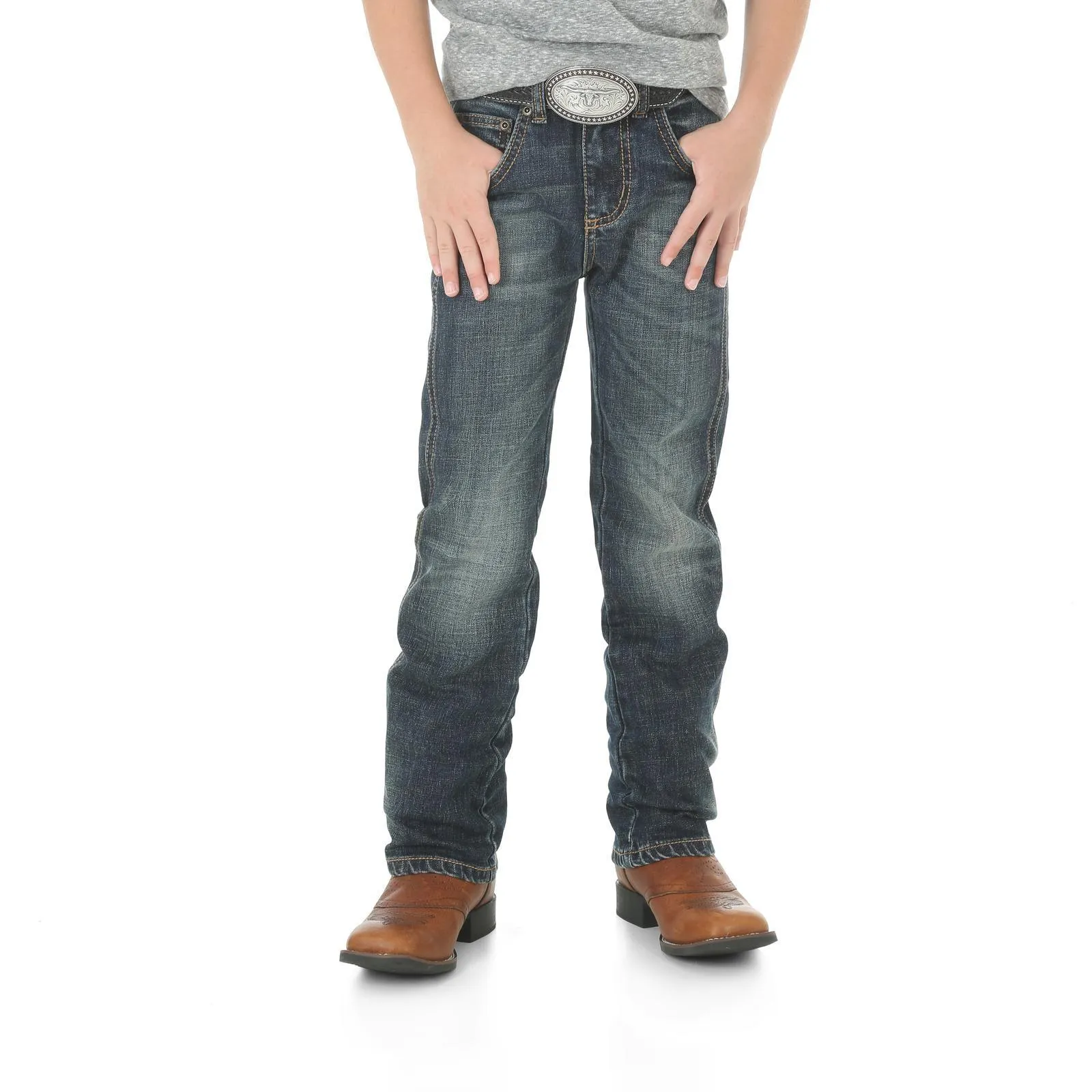 Boy's Wrangler Bozeman Retro Slim Straight Jean 1088JWZBZ