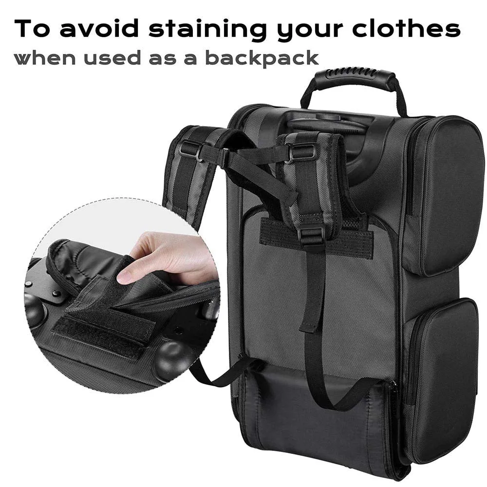 Byootique FuHold Rolling Cosmetic Case Carry-On Large Backpack