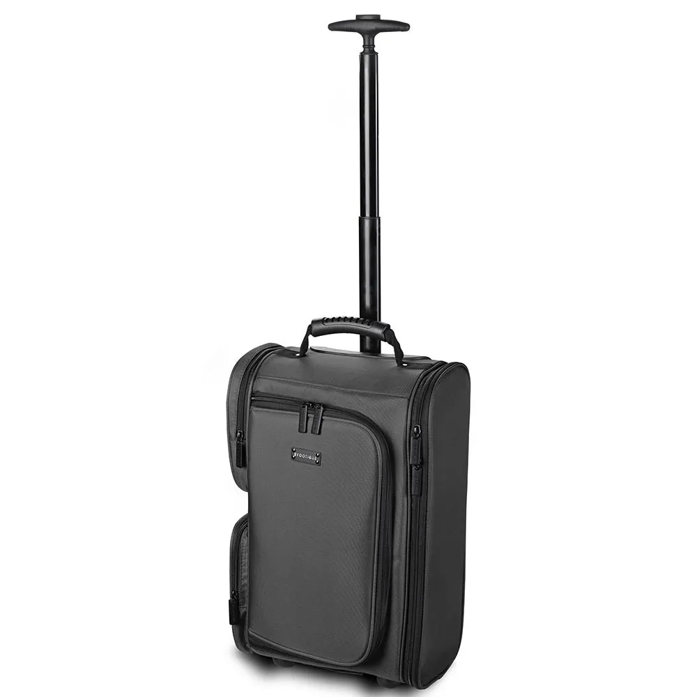 Byootique FuHold Rolling Cosmetic Case Carry-On Large Backpack