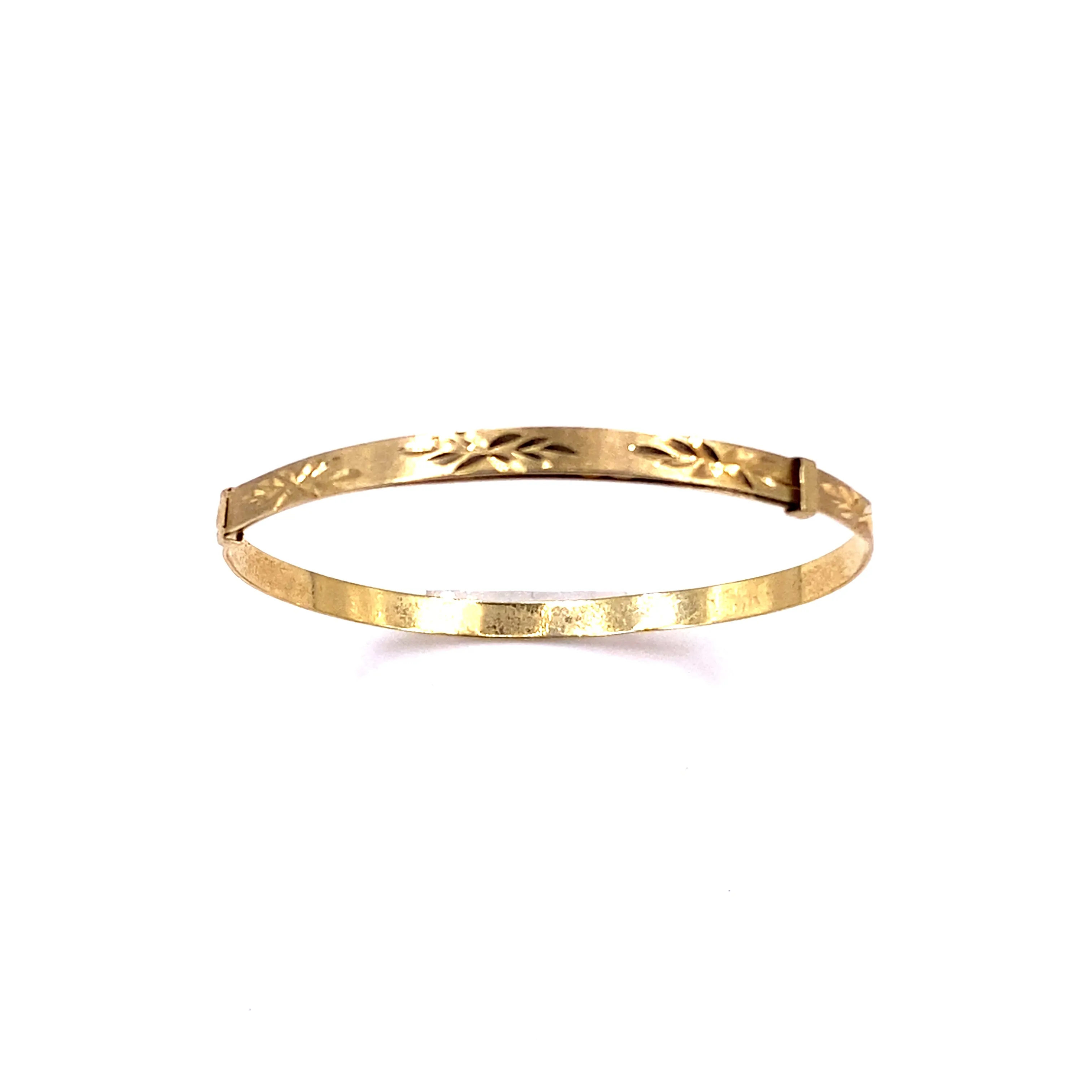 Children’s 9ct Yellow Gold Baby Bangle - 4.3G