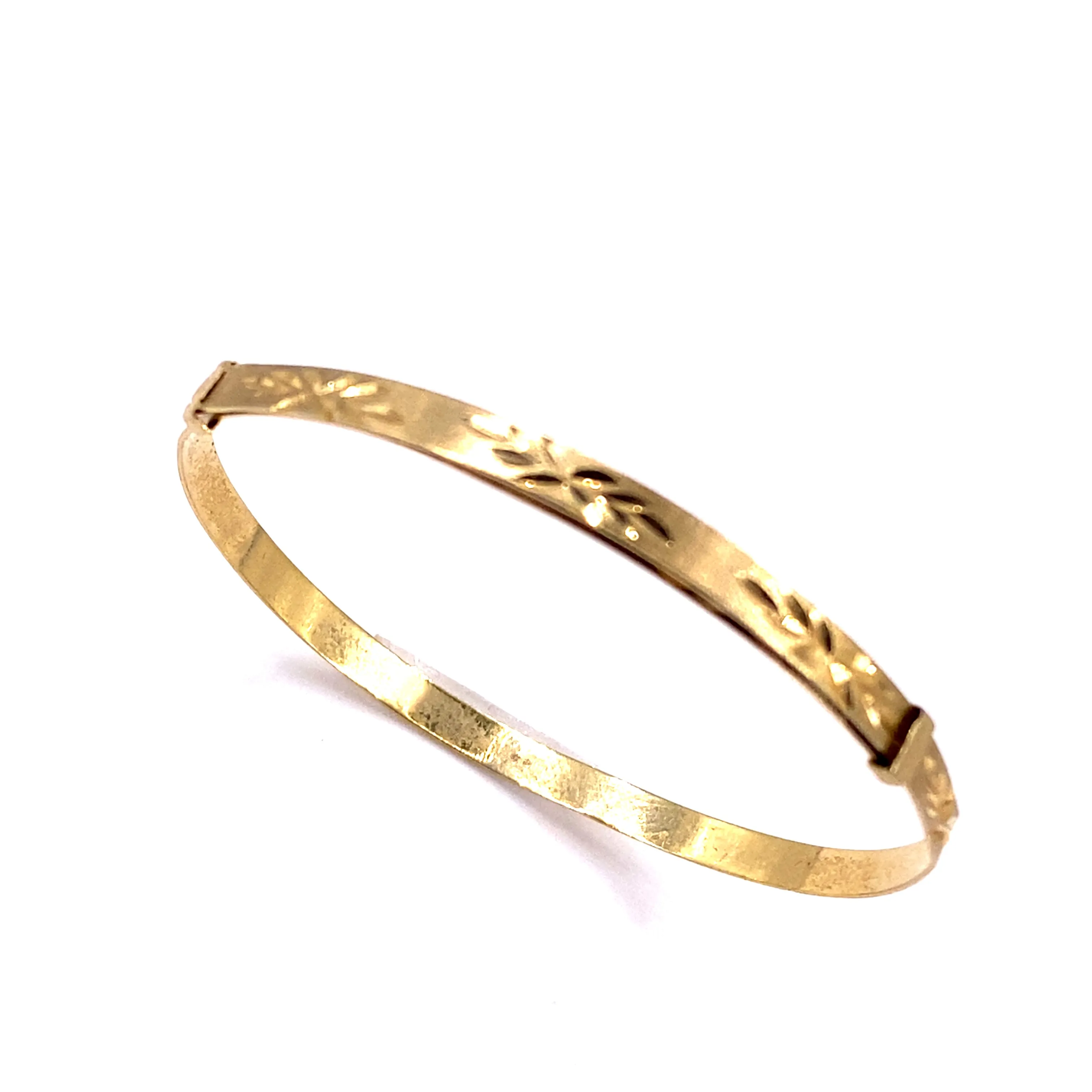 Children’s 9ct Yellow Gold Baby Bangle - 4.3G