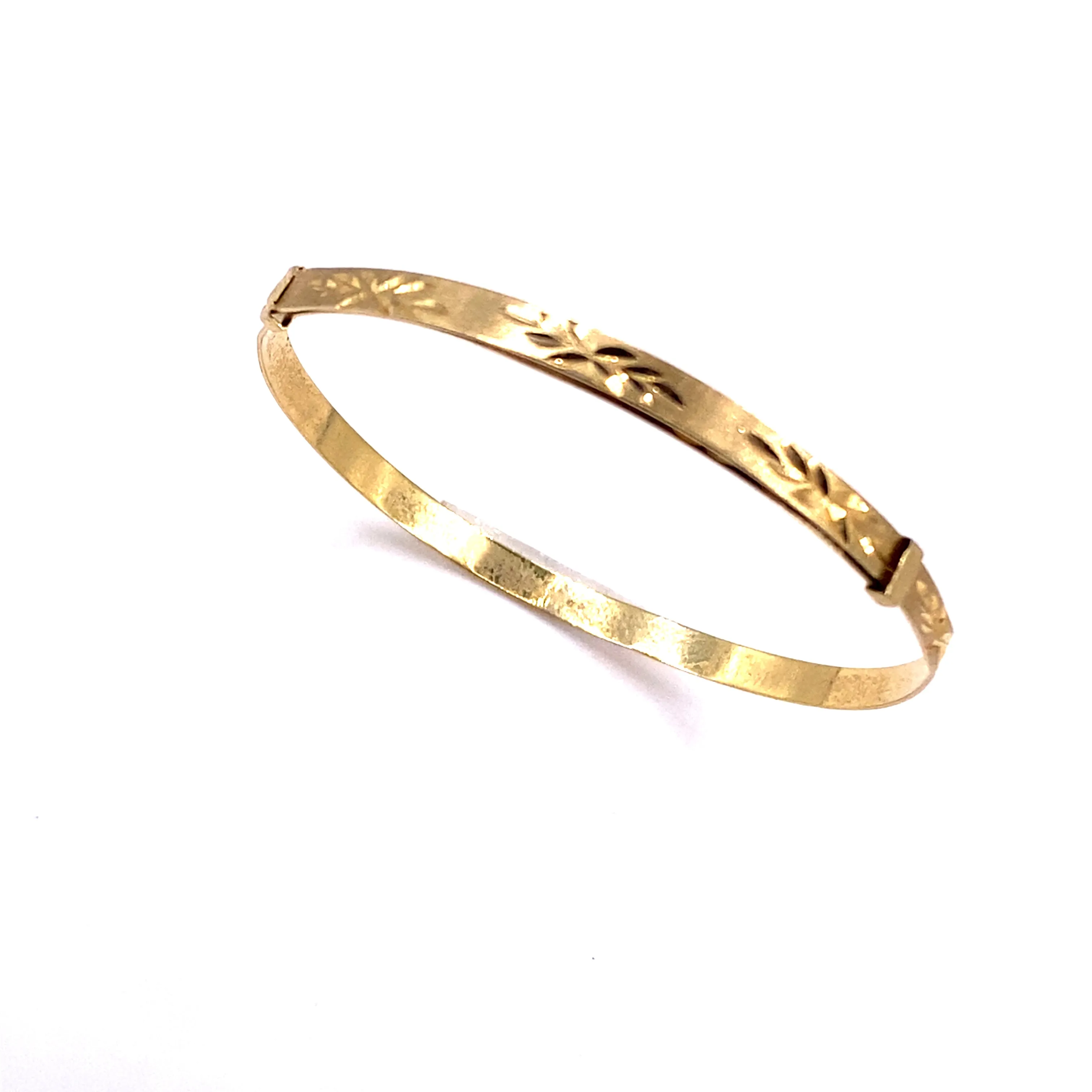 Children’s 9ct Yellow Gold Baby Bangle - 4.3G