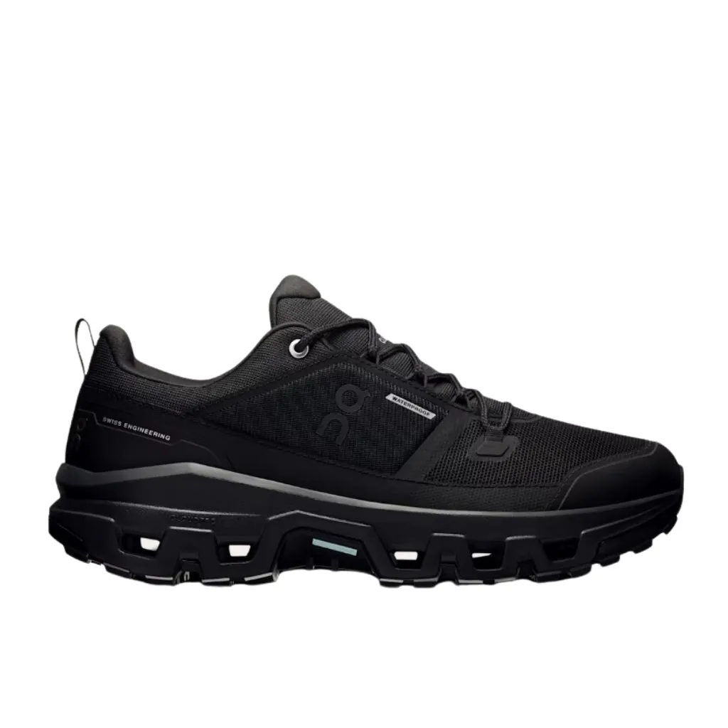 Cloudrock Low Waterproof Lace - Black/Black