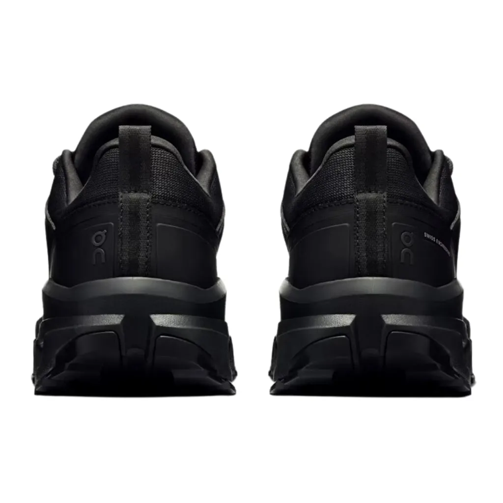 Cloudrock Low Waterproof Lace - Black/Black