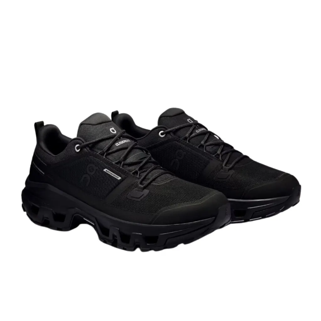 Cloudrock Low Waterproof Lace - Black/Black