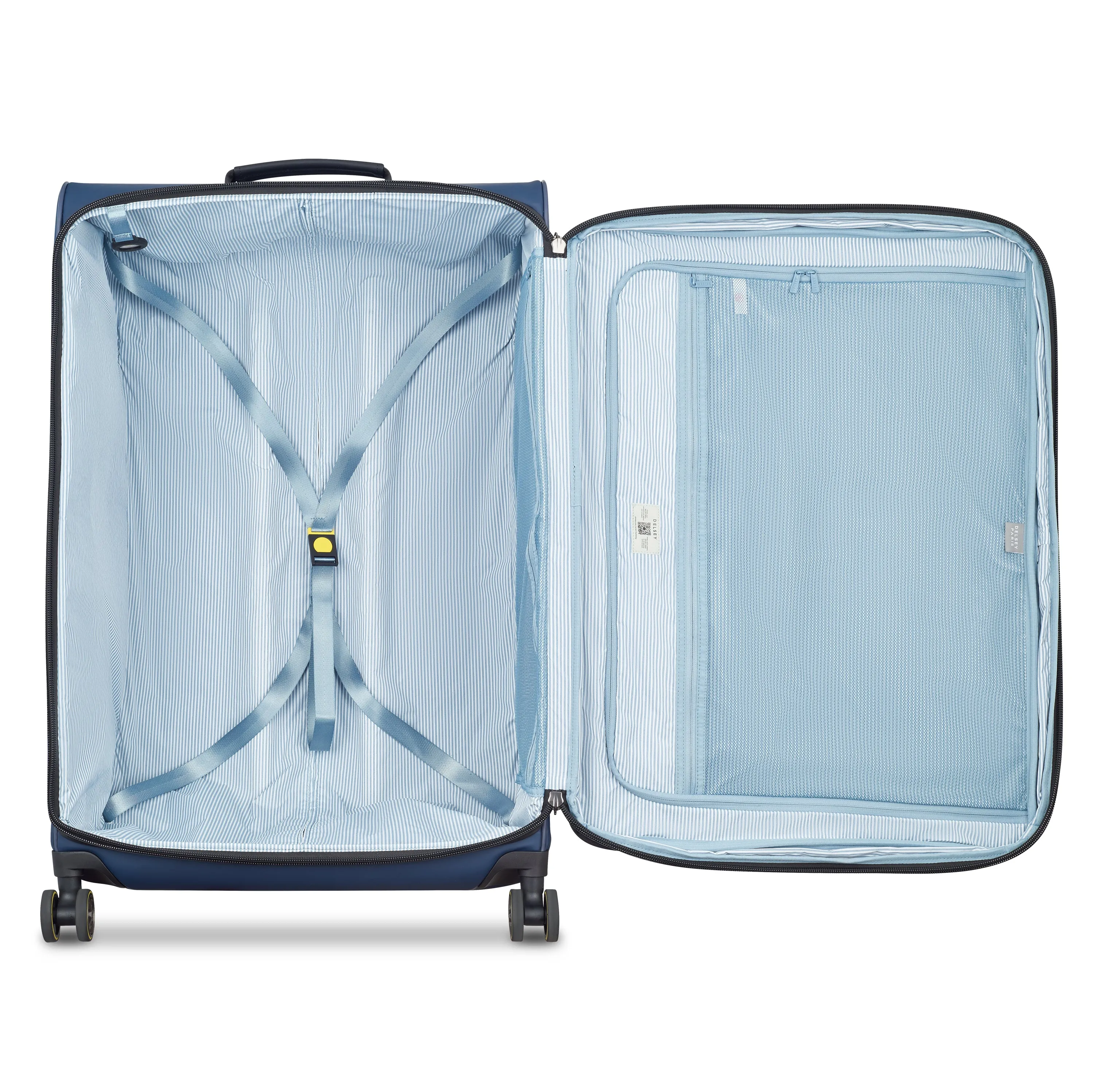 Delsey Turenne 2.0 Hardcase Expandable 4 Double Wheel Luggage Trolley