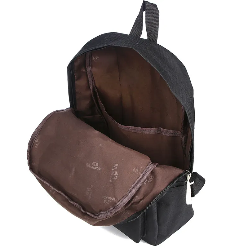 Embroidery Heart Couple Backpacks