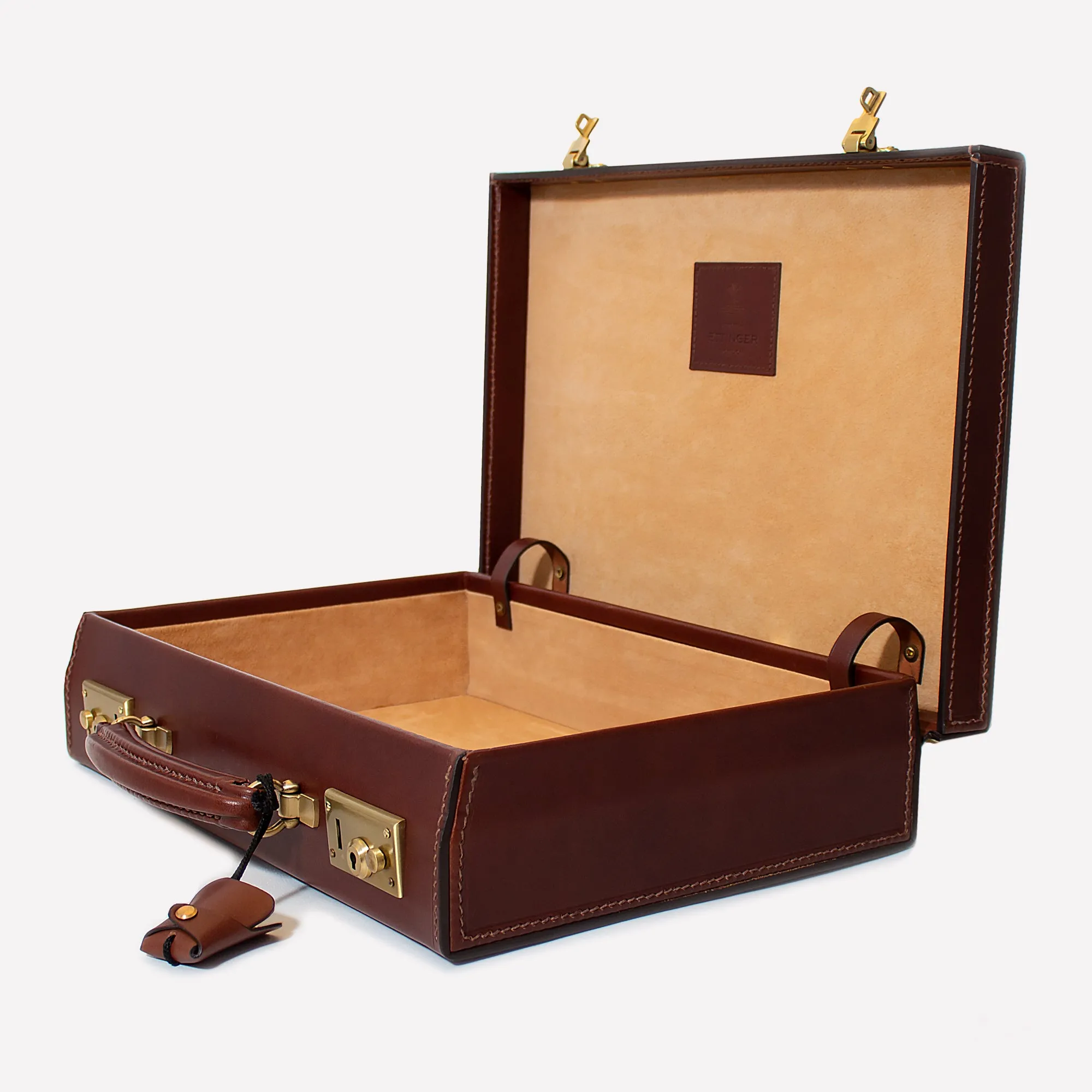 Heritage St James Lid-Over Attaché Case