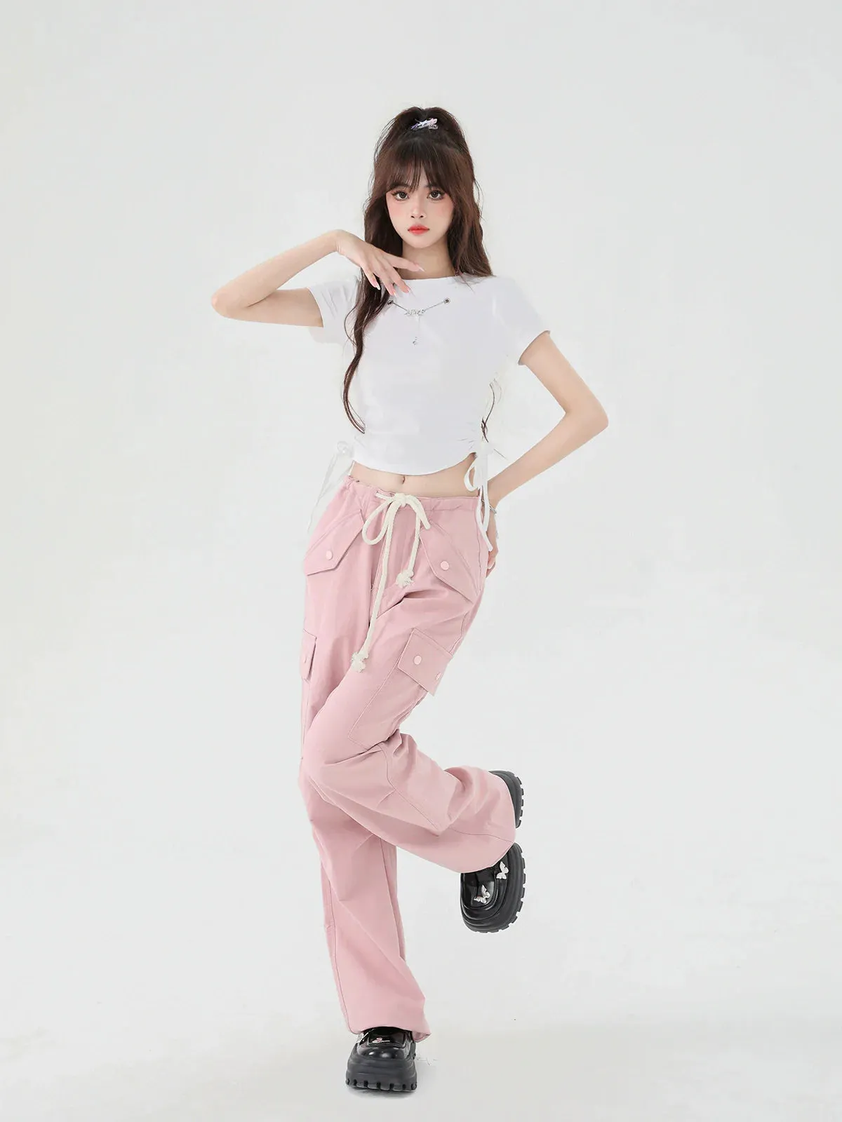 Hot Cool Top Slim Love Girl