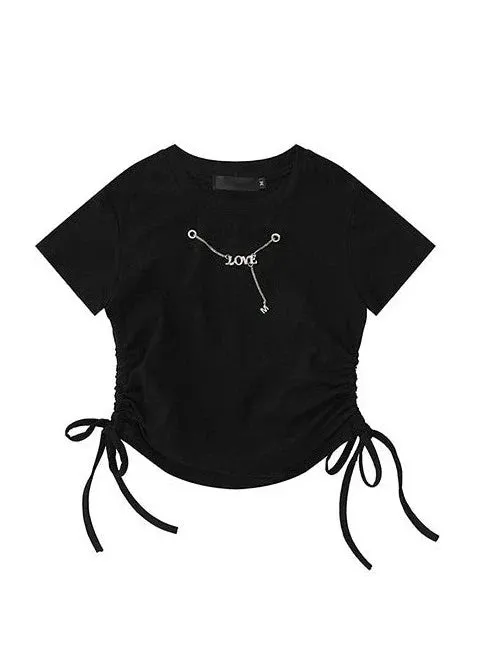 Hot Cool Top Slim Love Girl