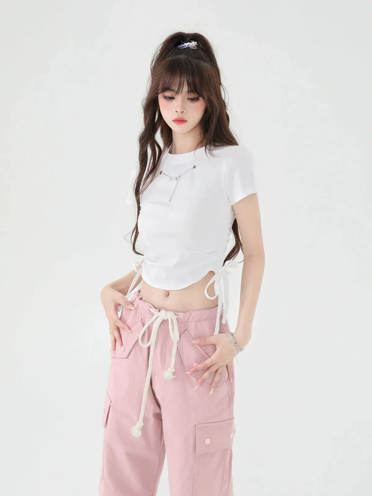 Hot Cool Top Slim Love Girl