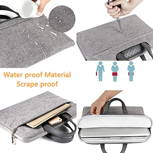 Kamlui Laptop Bag 15.6 Inch - for Women-Slim Waterproof Laptop Briefcase Tote Ladies Men Small