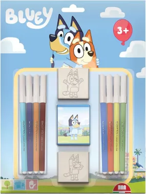 Multiprint Blister 2 Stationary Set - Bluey