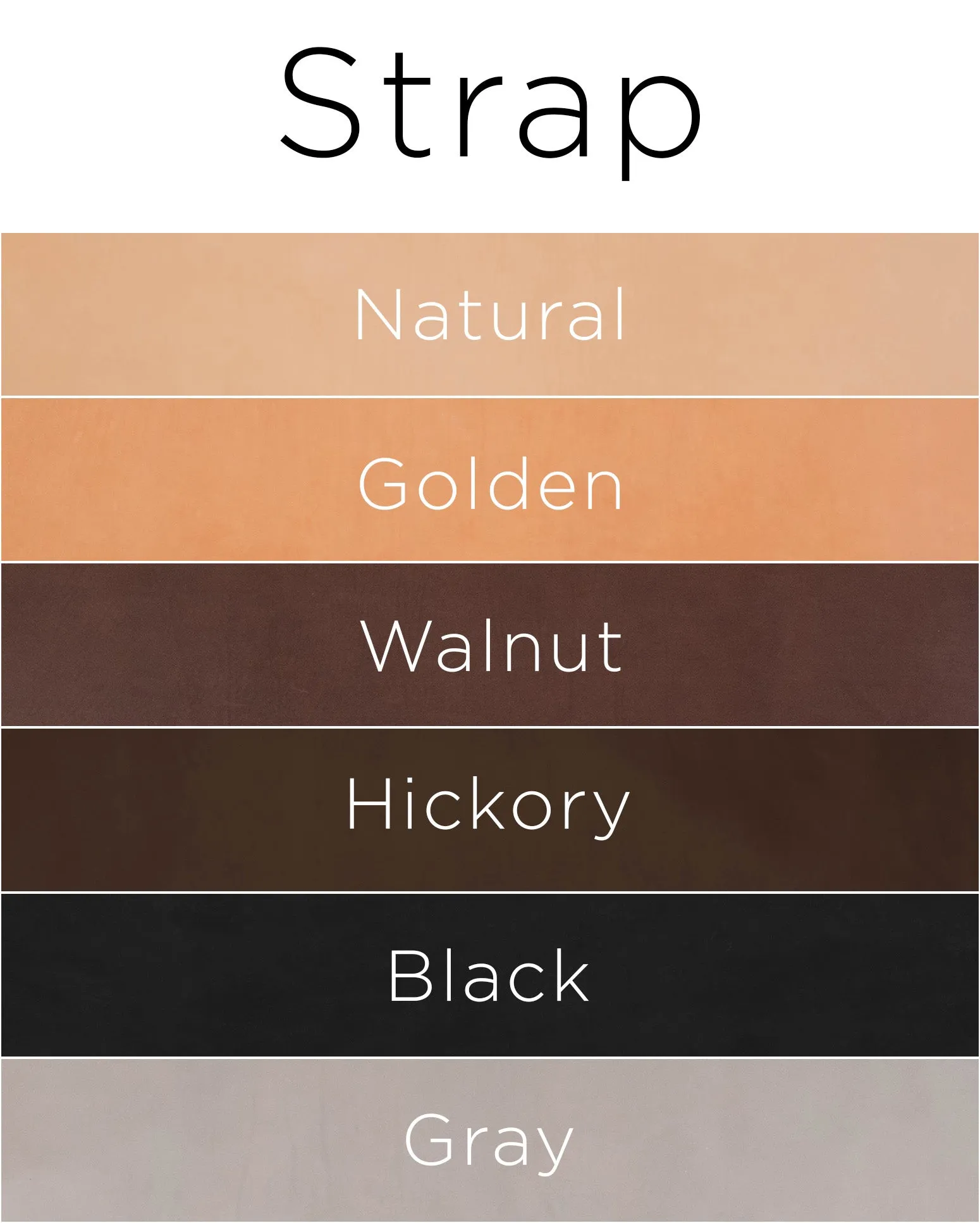 Natural Tooling Strap