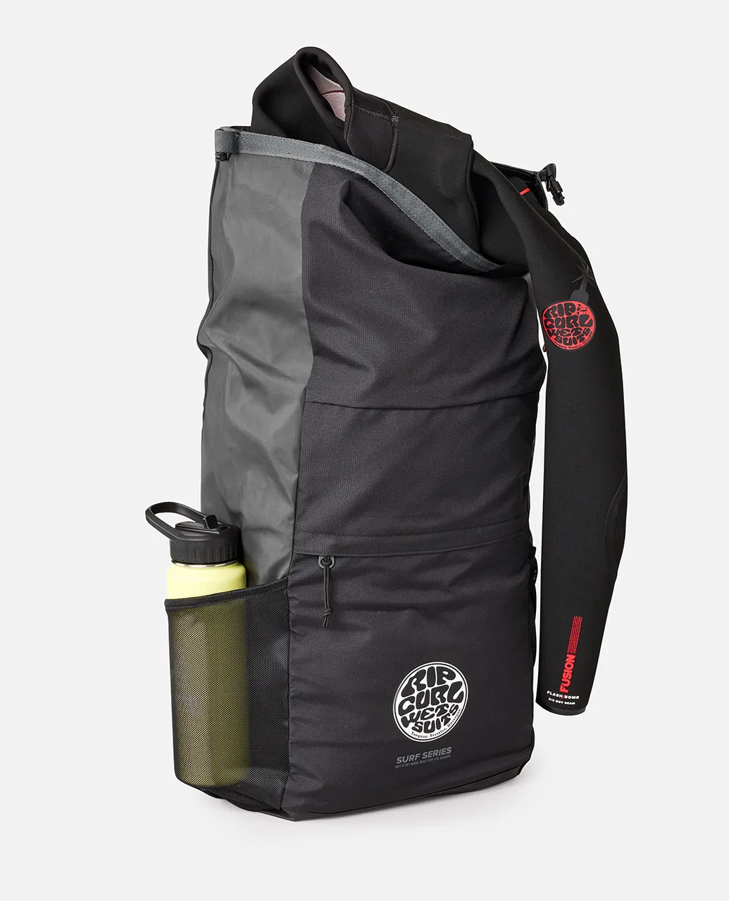 Surf Series Ventura 25L Backpack in Black & Grey