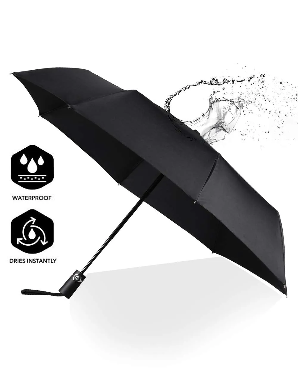 SY COMPACT Travel Umbrella Automatic Windproof Umbrellas Strong Compact Umbrella for Women Men