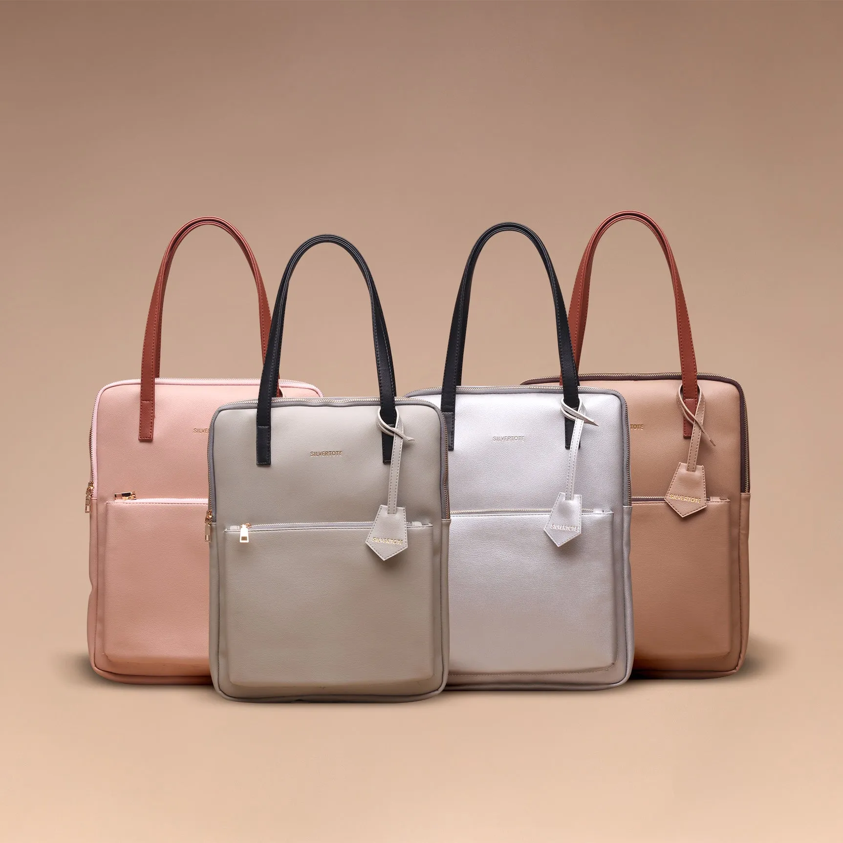 Tas Tote Wanita Silvertote  Emerson Color Block