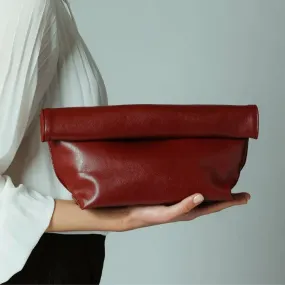 UAKISS  -  Vintage Women Clutch bag soft pu leather Lady evening bags Trend party girl Envelope Bag Fashion Burgundy Clutches purse
