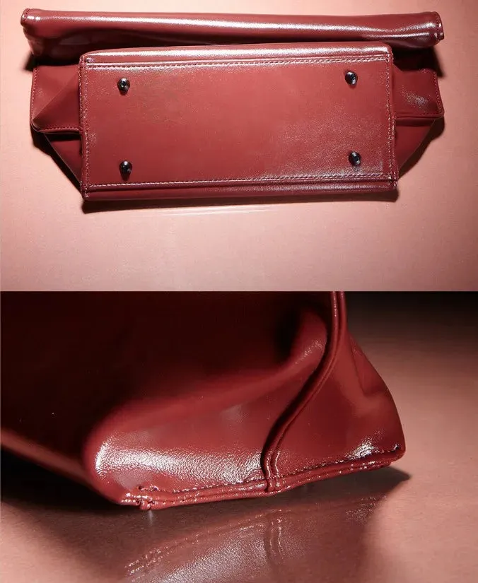 UAKISS  -  Vintage Women Clutch bag soft pu leather Lady evening bags Trend party girl Envelope Bag Fashion Burgundy Clutches purse