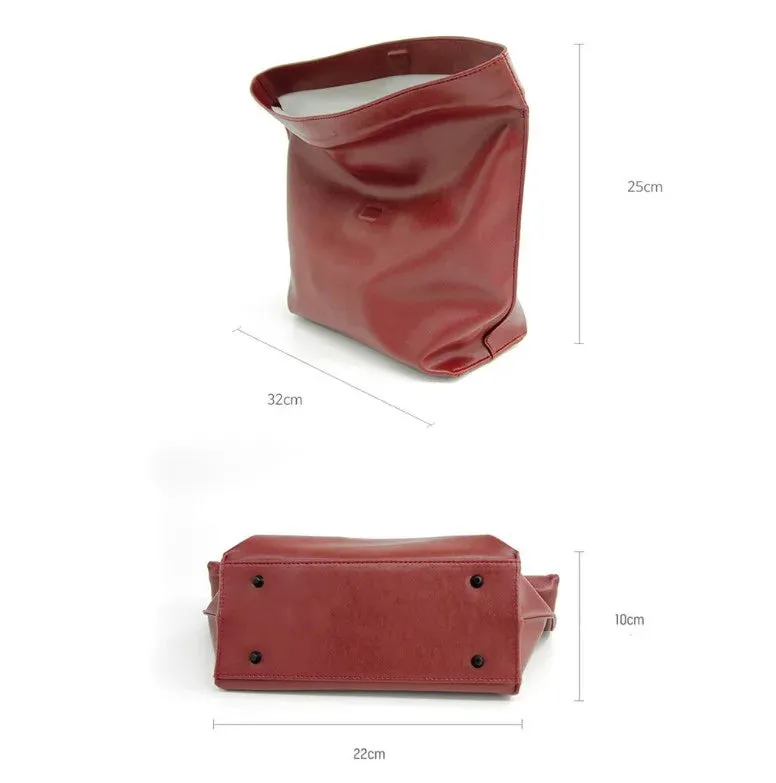 UAKISS  -  Vintage Women Clutch bag soft pu leather Lady evening bags Trend party girl Envelope Bag Fashion Burgundy Clutches purse